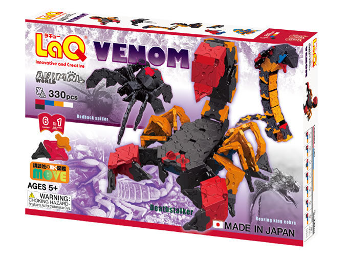 Klocki Animal World Venom (156 Elementów) - LaQ