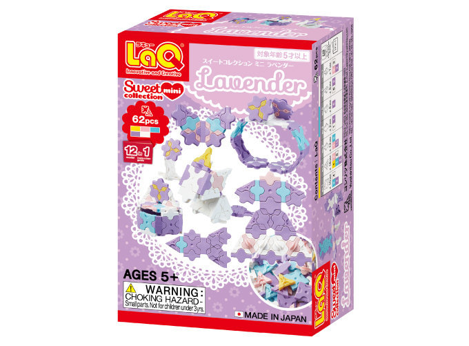 LaQ Sweet Collection MINI LAVENDER | PRODUCTS | LaQ