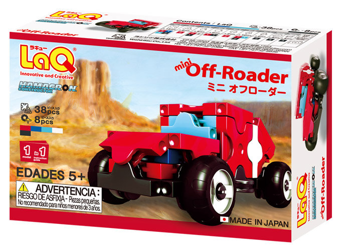 Bộ xếp hình sáng tạo LaQ Hamacron Constructor RACE CAR - Chủ đề Phương