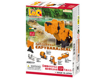 LaQ Animal World CAPYBARA & SEAL | PRODUCTS | LaQ