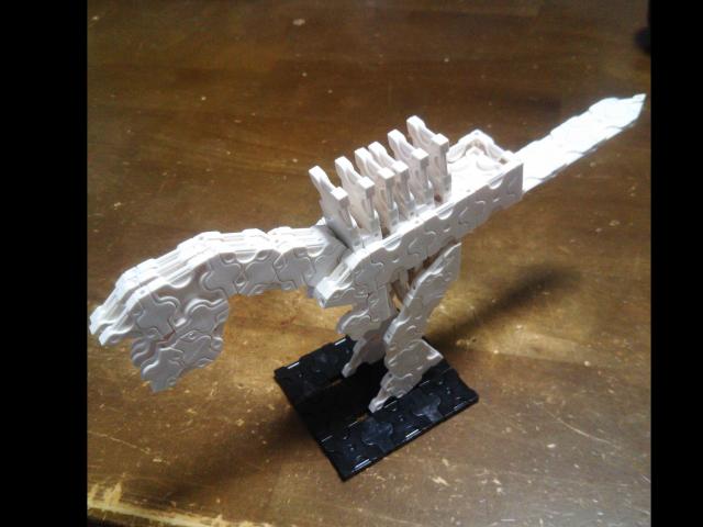 フクイサウルスの骨格