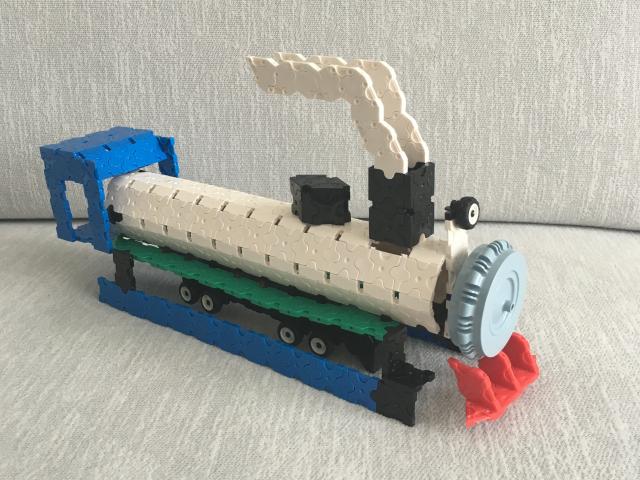 雪国の蒸気機関車♪