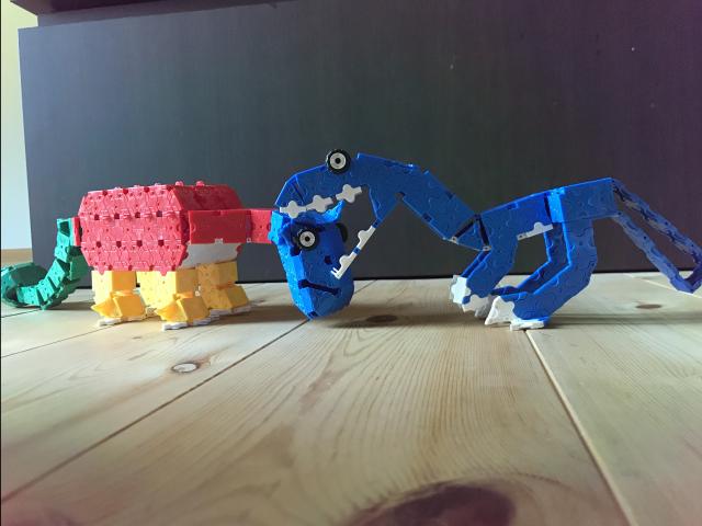 アンキロサウルスとブルー