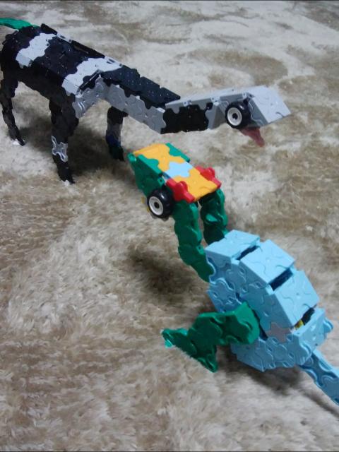 ディプロドクスとアロサウルス