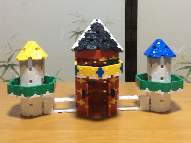 3つの塔のお城