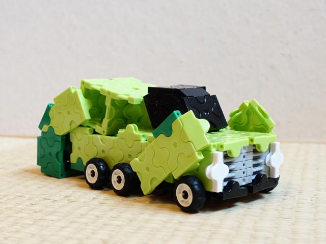 グリーンゴミ収集車