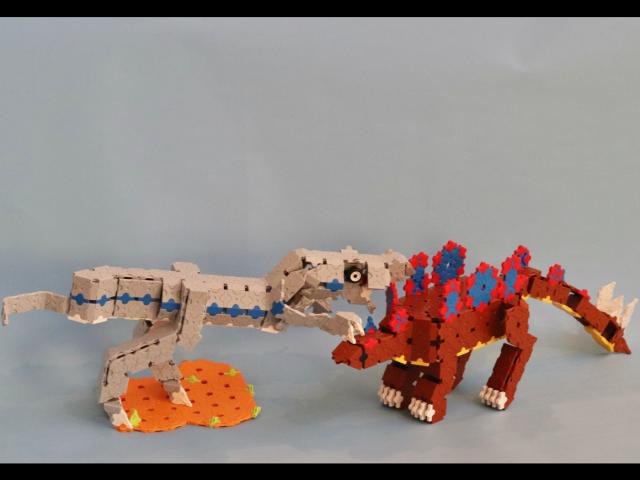 アロサウルス vs ステゴサウルス